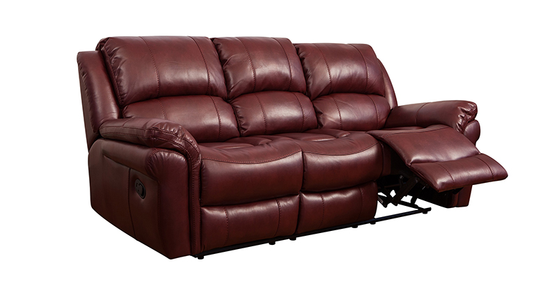 Moderne Meubels in Amerikaanse stijl Rocker Functionele lederen fauteuilsofa