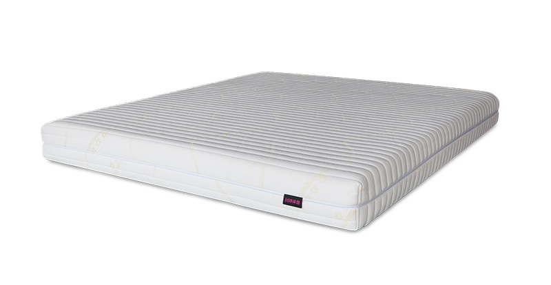 Natuurlijke hennepbruine latex dubbele lus splitmatras 91005